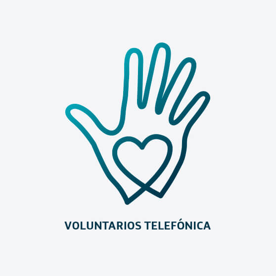 propuesta logo voluntarios telefonica
